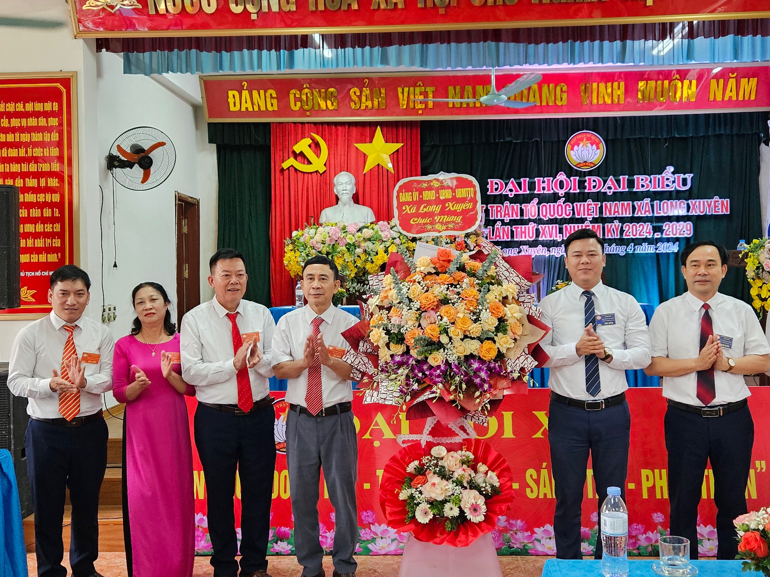 Uỷ ban Mặt trận Tổ quốc Việt Nam xã Long Xuyên tổ chức Đại hội đại biểu MTTQ xã Long Xuyên lần thứ XVI, nhiệm kỳ 2024-2039.